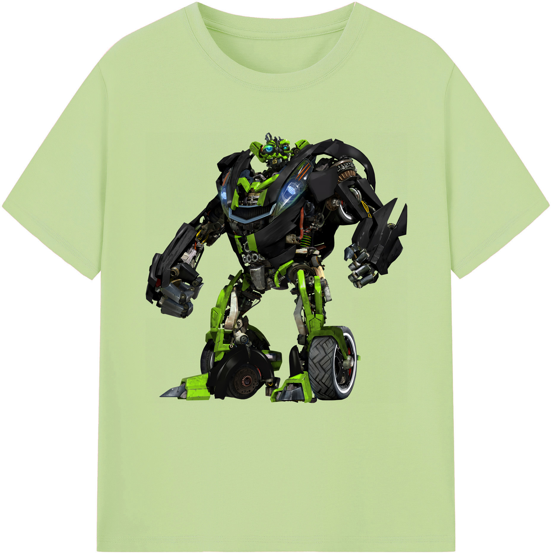 （画像用） Transformers トランスフォーマー 綿100％半袖Tシャツ（フロントプリント）